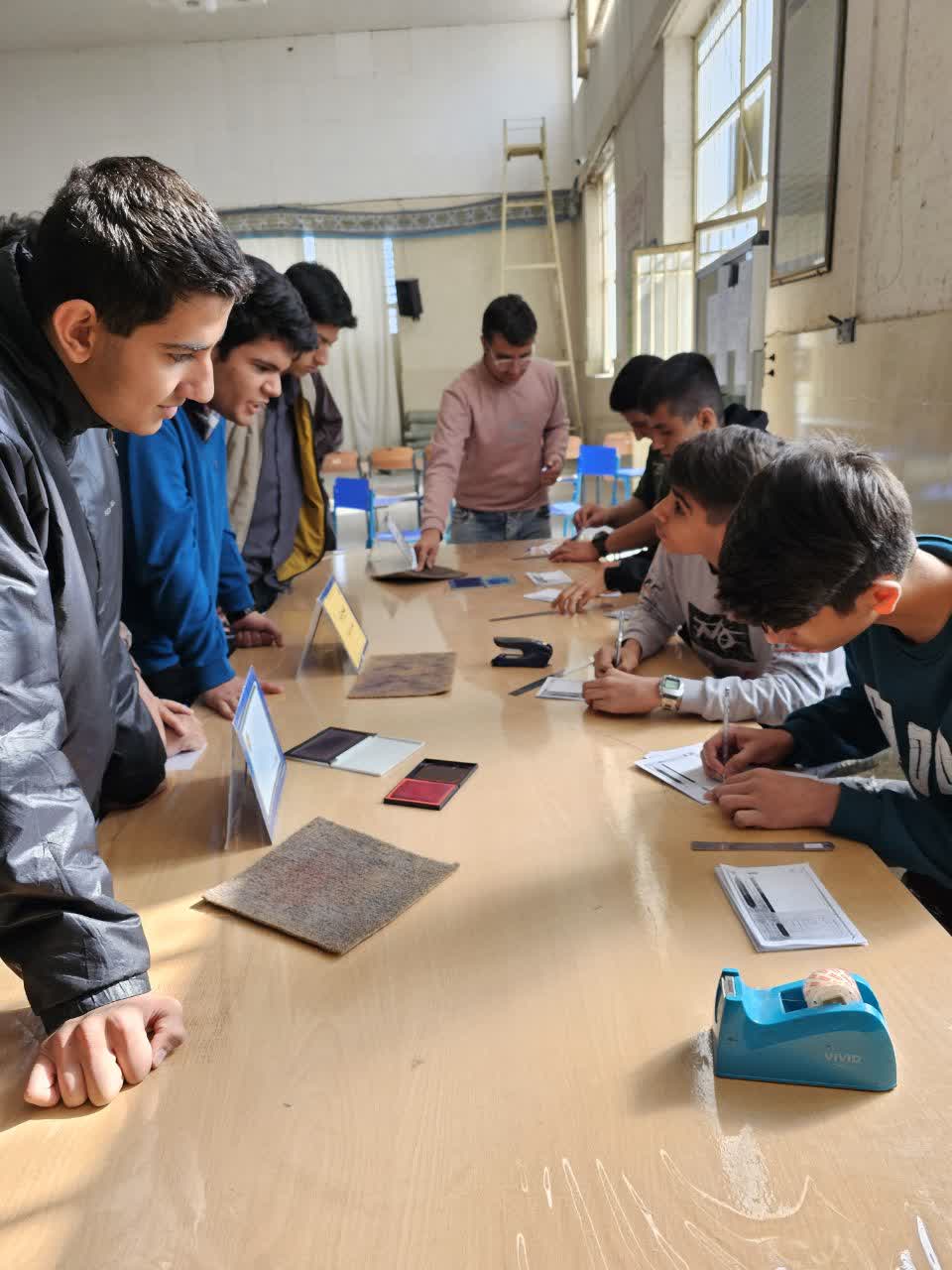 برگزاری انتخابات شورای دانش آموزی دبیرستان ابن سینا